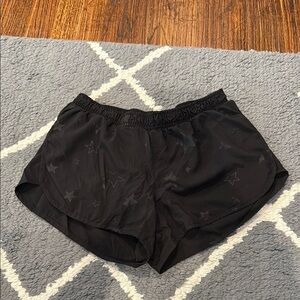 Old Navy Black Star Print Athletic Shorts